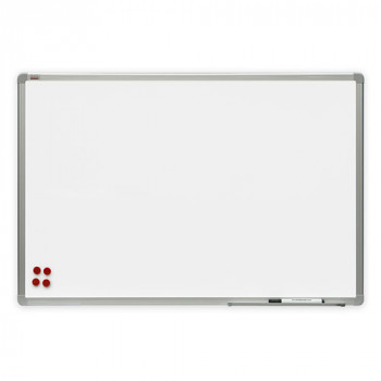 Бела табла магнетна 120х240см, алуминиум рамка